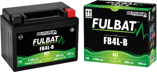 Fulbat Ful Gel Batterie Fb4l-b Yb4l-b Gel Wartungsfrei