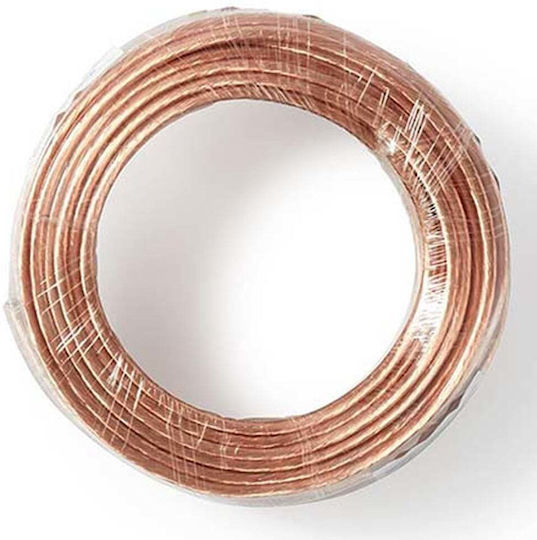 Nedis Cable 6.3mm male - 6.3mm male 15m Διάφανο CAGW4000TR150