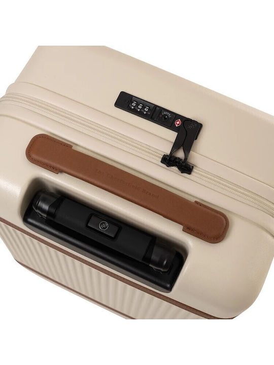 The Chesterfield Brand Cabin Hard Suitcase Sandy Beach with 4 Wheels Height 55cm