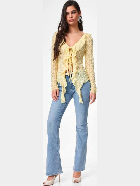 Women's Blouse Yellow
