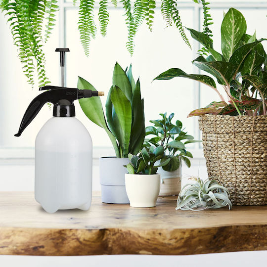 Relaxdays Pulverizator cu Presiune cu Capacitate de 2l în Culoare Neagră