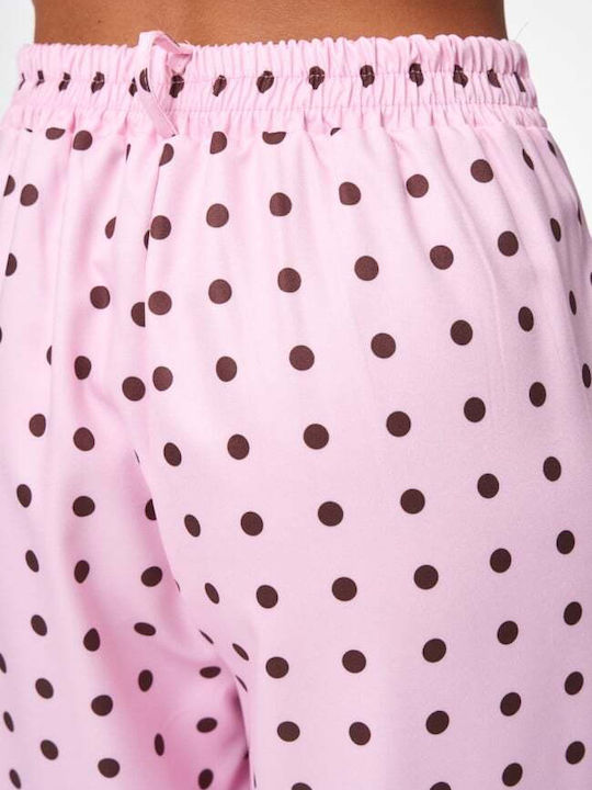 Women's Pink Set with Trousers