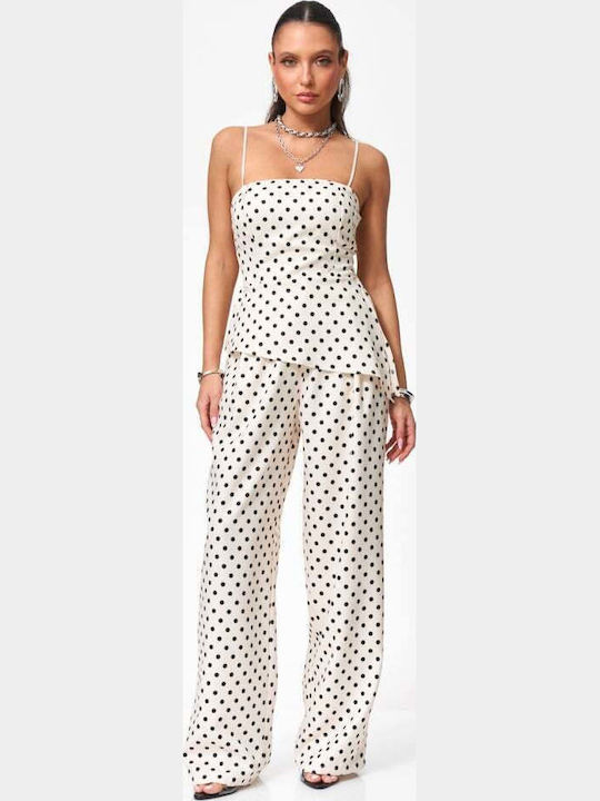 Women's Beige Set with Trousers