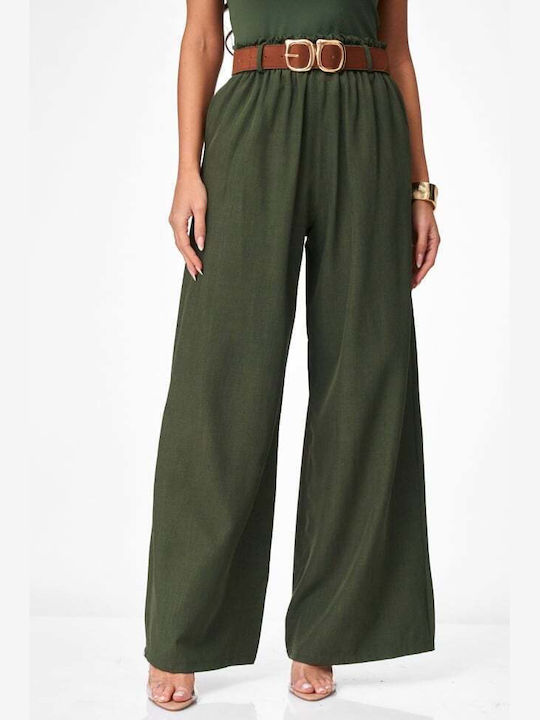 Damen Hochbund Khaki Pantaloons