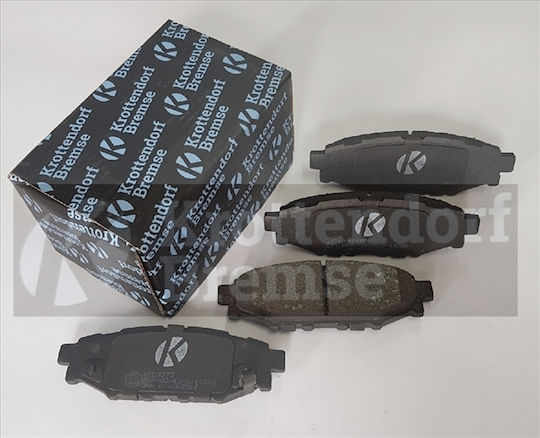 Комплект Спирачни Накладки Дискови Спирачки Krottendorf Kro3373