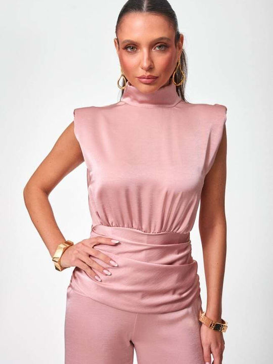 Damen Jumpsuit Rosa