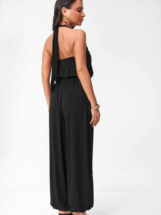 Women's Black One-piece Jumpsuit