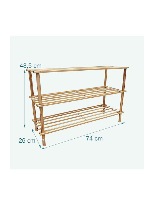 Pantofar din Bambus 74x26x30cm
