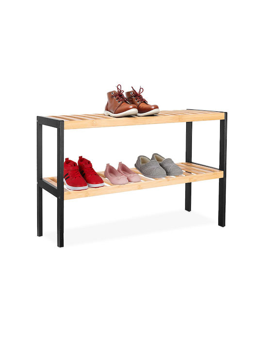 Organizator Pantofi din Bambus 70x26x33cm