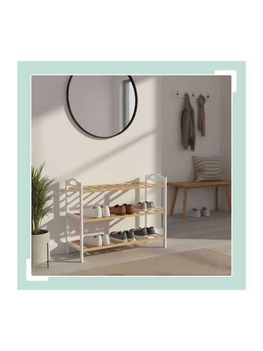 Organizator Pantofi din Bambus 70x25x48cm