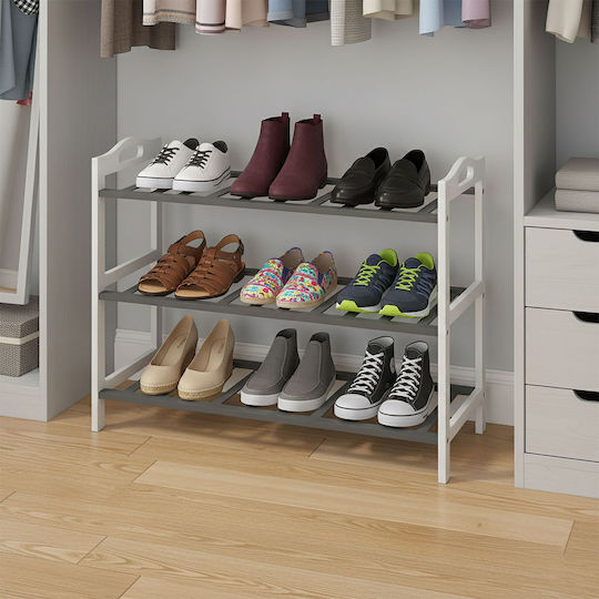 Organizator Pantofi din Bambus 70x25x48cm