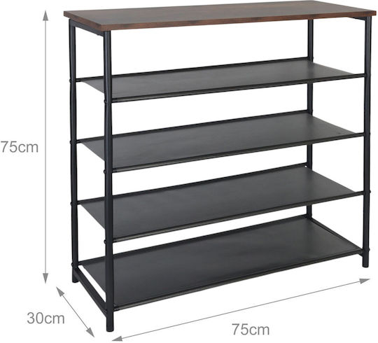 Organizator Pantofi Metalic 75x30x75cm