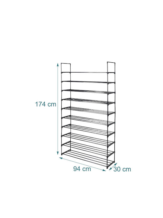 Organizator Pantofi Metalic 89x30x45cm