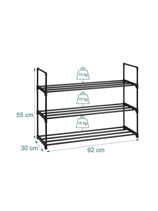 Organizator Pantofi Metalic 117x30x72cm