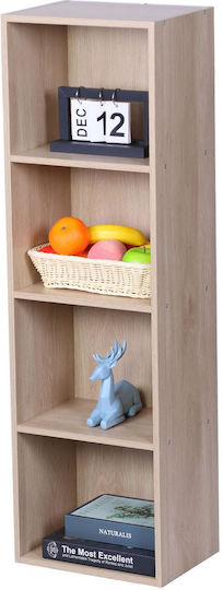 Bookcase Light Brown 106x32x24cm
