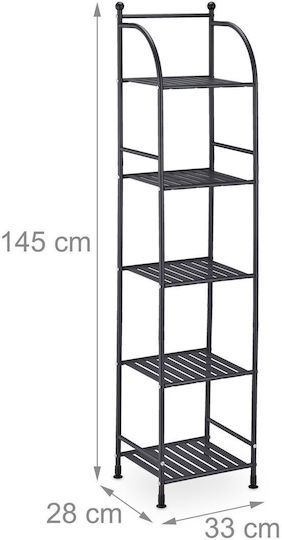 Ράφι Black 145x33x28εκ.