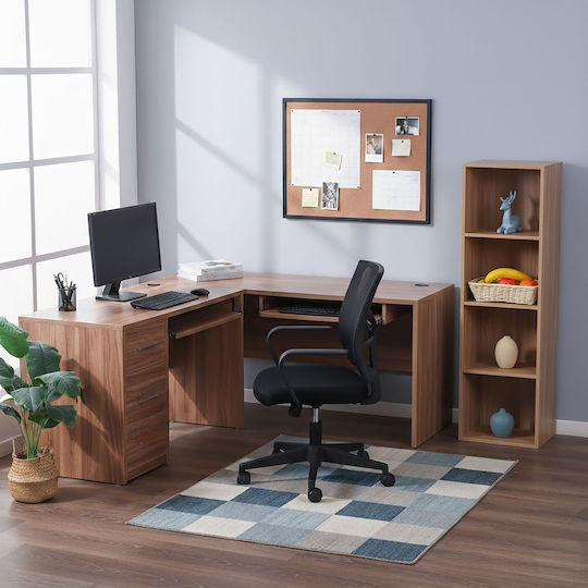 Bookcase Light Brown 106x32x24cm