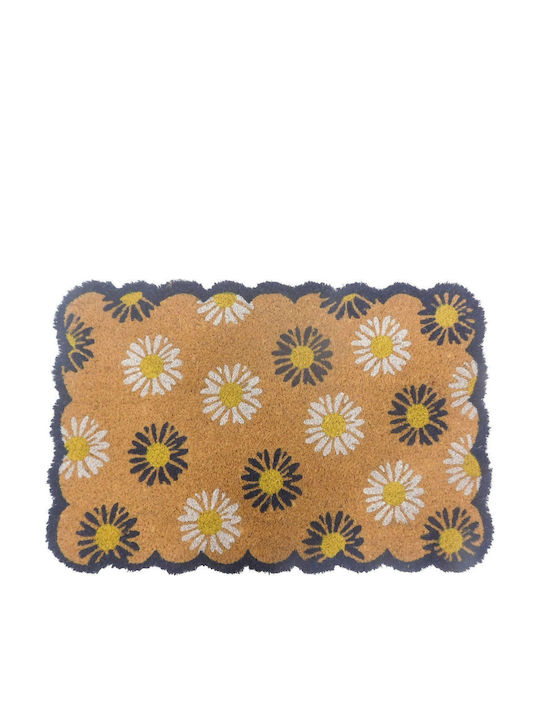 Relaxdays Входен Килим От Кокос Тree 60x40см