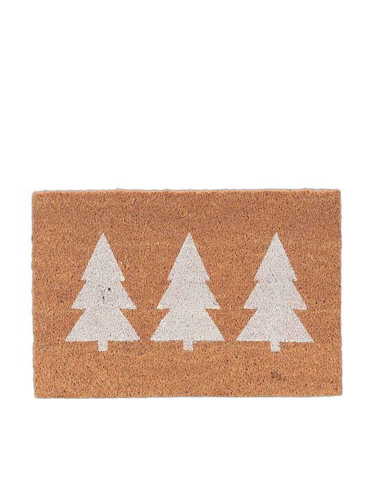Relaxdays Doormat From Coconut Tree Green x40cm