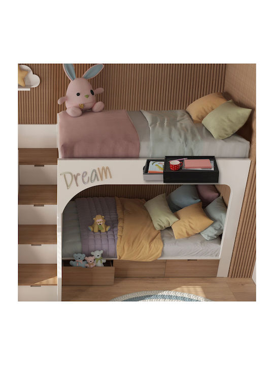 Noptieră Din Bambus Maro 26.5x26.5x37cm