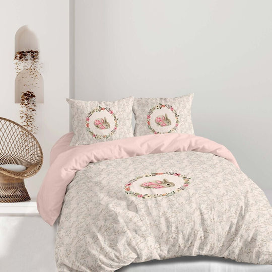 Cotton Club Set Huse Pentru Pilote Duble 200x220cm Ecru