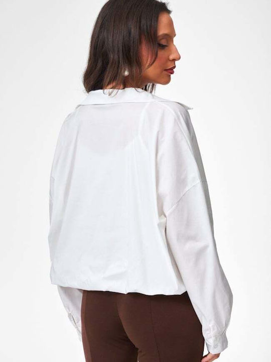 Long Sleeve Women's Shirt White