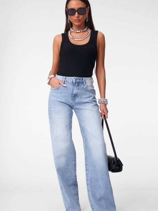 High Waist Women's Jean Pants