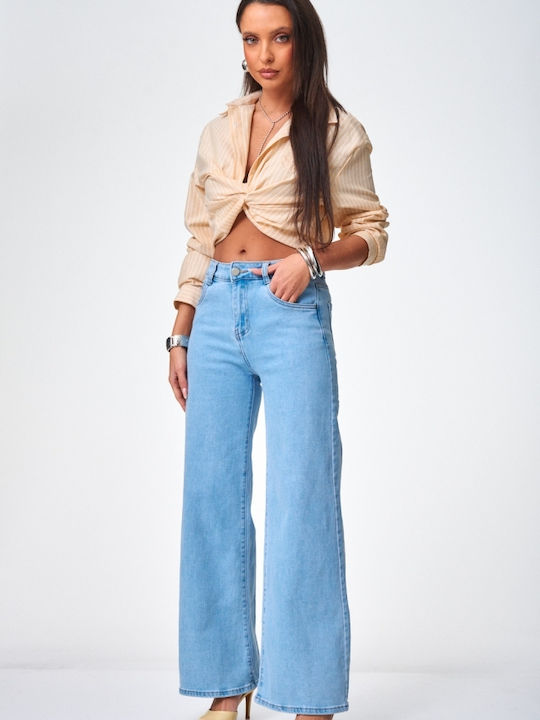 Γυναικείο Jean Παντελόνι σε Wide Γραμμή