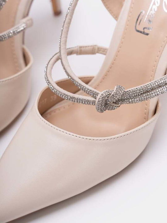 Beige Pumps
