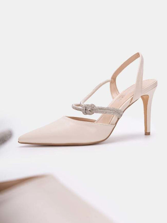 Beige Pumps