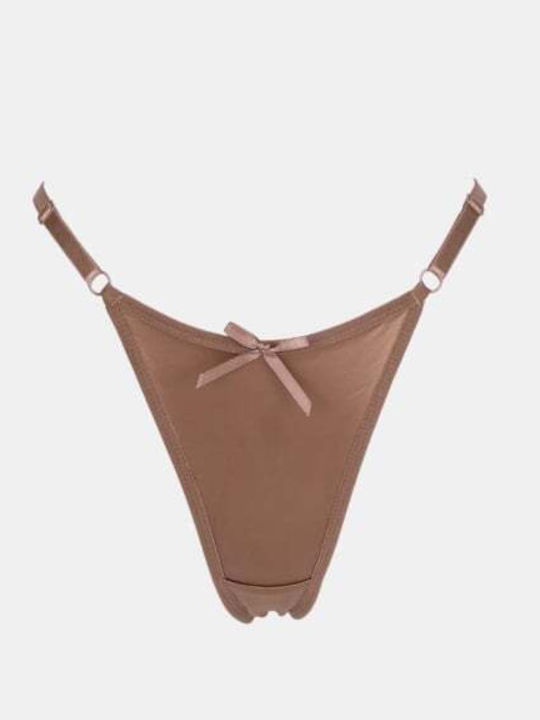 Damen-Slip Braun
