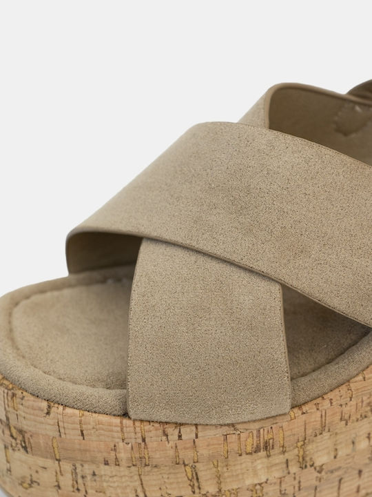 Summer Women's Platforms Beige