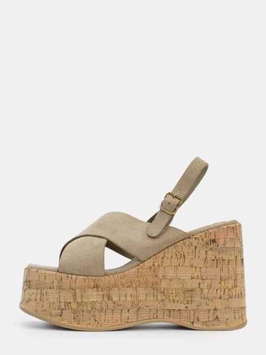 Summer Women's Platforms Beige