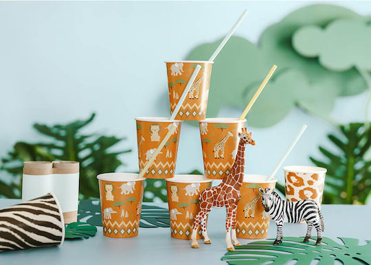 PartyDeco Party Glass 6 Pieces