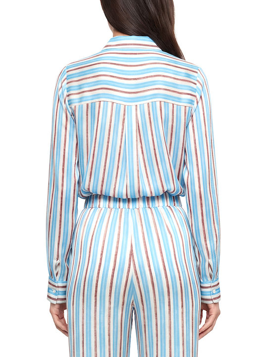 Twenty 29 Shirt Γυναικείο Πουκάμισο Καφε- Μπεζ- Σιελ Twenty 29 Shirt Γυναικείο Πουκάμισο Καφε- Μπεζ- Σιελ