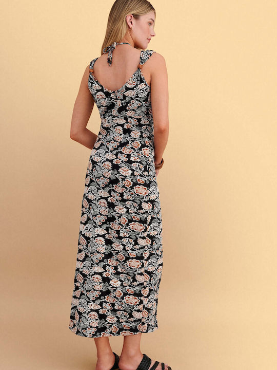 Summer Midi Dress Black 9923500 Multicolor