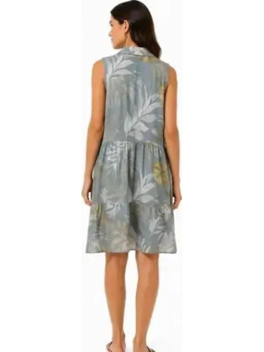 Sommer Midi Hemdkleid