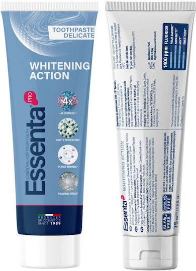 Essenta Pro Οδοντόκρεμα για Λεύκανση 75ml