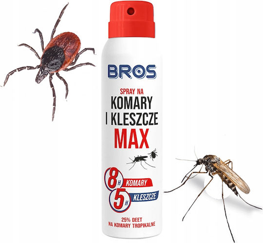 Bros Spray Insecto-repellent Deet Potrivit pentru Copii 90ml