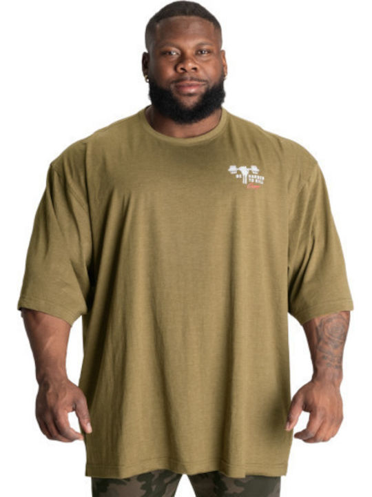 Αθλητικό T-shirt Army Green
