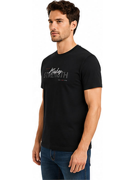 T-shirt Μαύρο