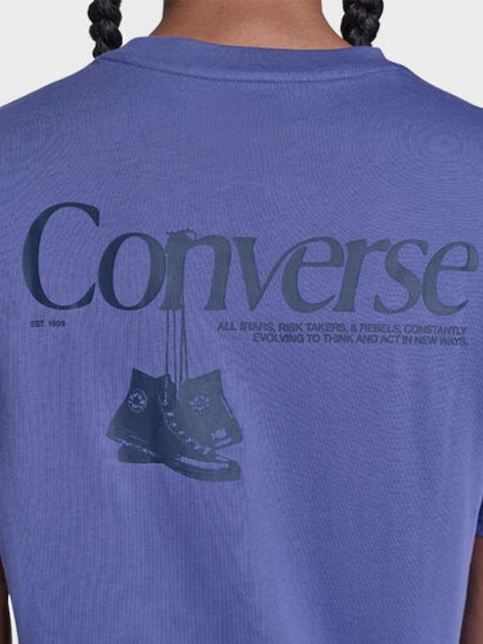 T-shirt Μωβ