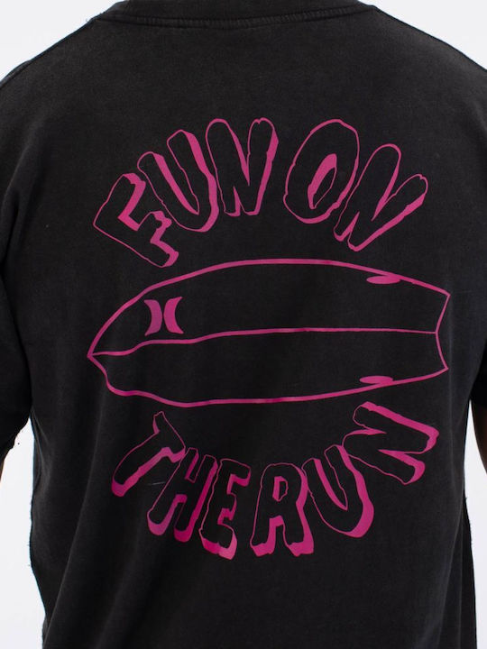 T-shirt Μαύρο
