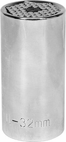 Vorel Universal-Steckschlüssel Luftlang mit Rahmen Gastgeber 1/2" Set 22Stücke