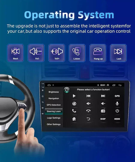 Car Audio System for Mitsubishi L200 2006-2015 Bluetooth USB WiFi GPS Apple CarPlay Android Auto with 9" Touch Screen