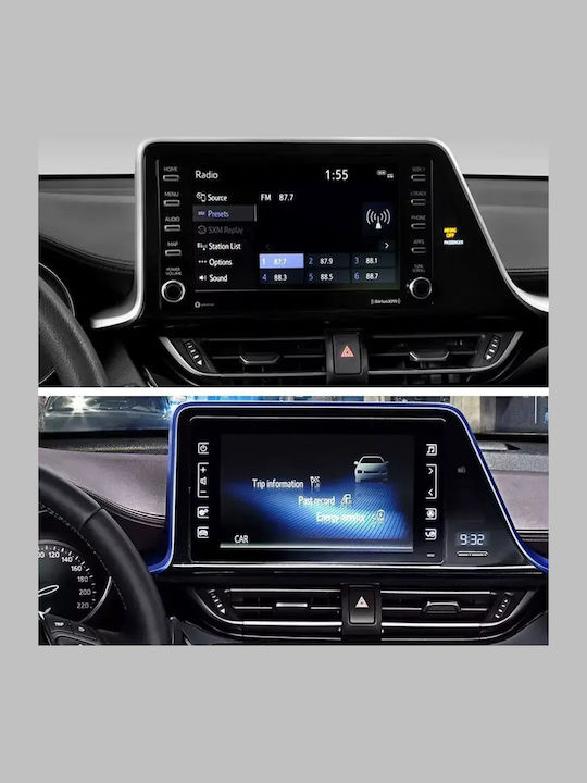 Car Audio System for Toyota C-HR 2017-2023 Bluetooth USB WiFi GPS Apple CarPlay Android Auto with 9" Touch Screen