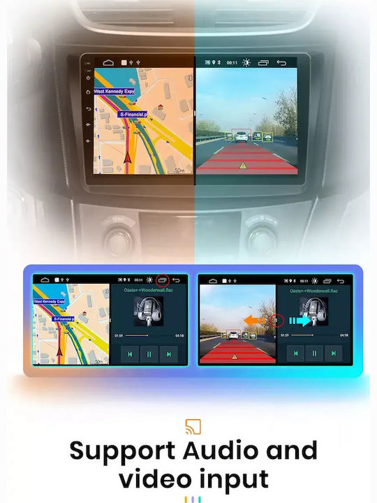 Car Audio System for Hyundai Getz 2002-2011 Bluetooth USB WiFi GPS Apple CarPlay Android Auto with 9" Touch Screen