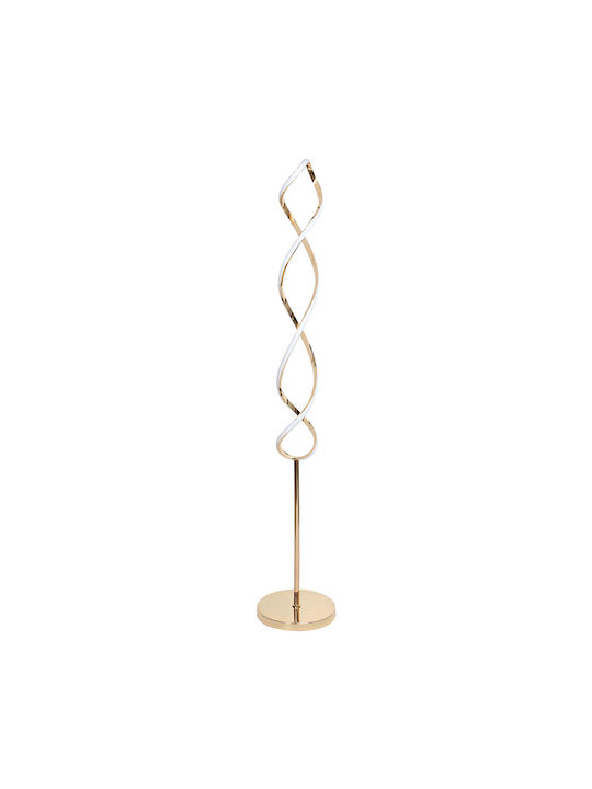 Keskor Lampadare De Podea LED Înălțime 150xLungime 25cm Auriu