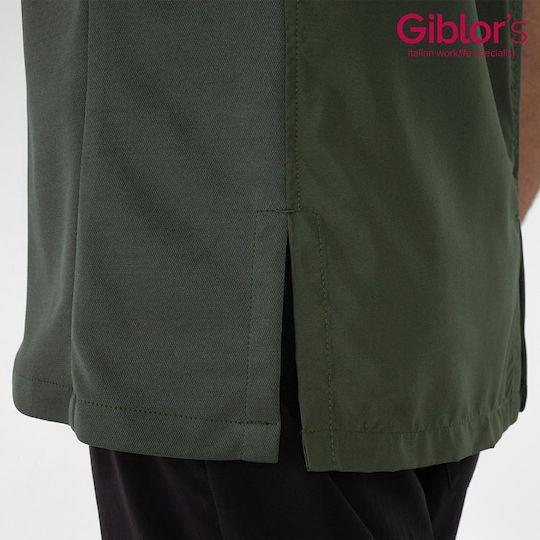 Giblor's Σακάκι Σεφ 100% Microfiber Χακί