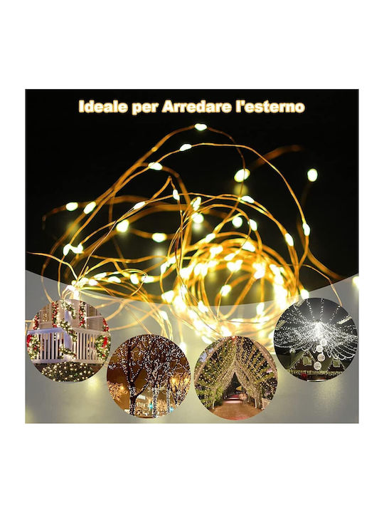LED Lights 10m Warm White USB String